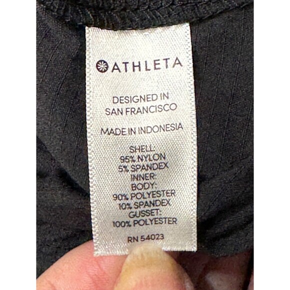 Athleta Trekkie Cargo Skort Women's 2 Black Hiking Sports Athletic Skirt - Picture 8 of 8